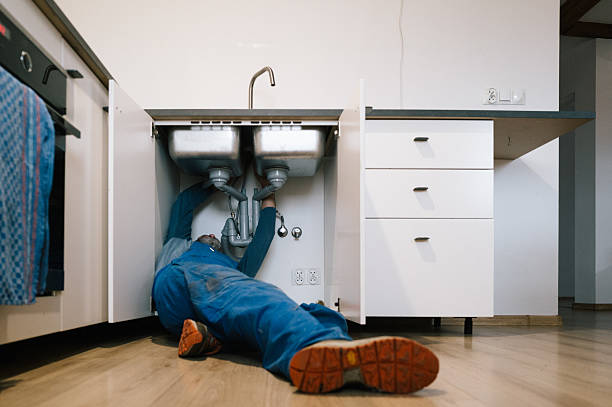 Professional Drain Cleaning technician working in Falkland, NC